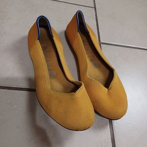 Rothy's Marigold Yellow Women's Size 7.5 Comfort Flats